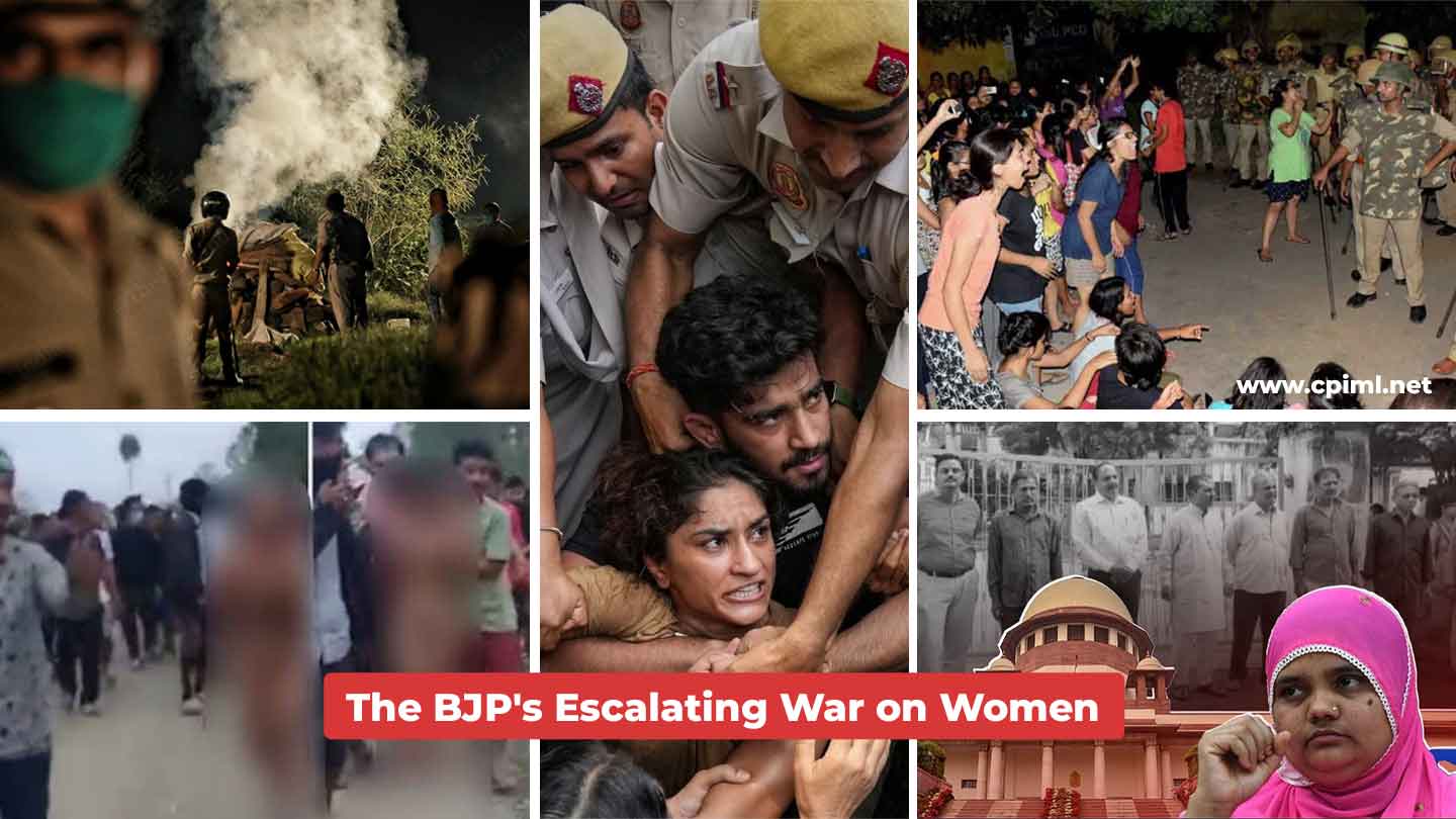 BJP's escalating was on women