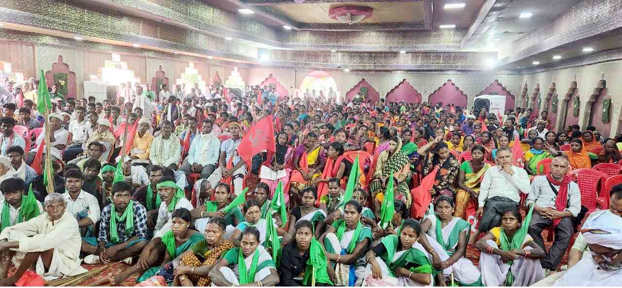hool-day-program-in-jamui-against-eviction-of-tribals-from-land