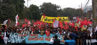 Student Rally in Delhi