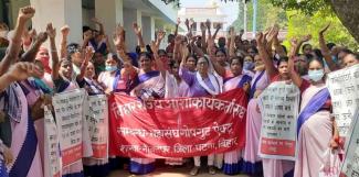 strike of scheme workers