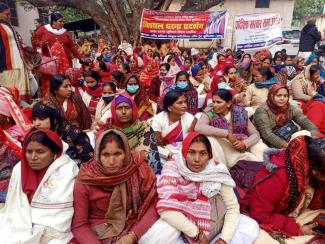 Asha workers and cook workers' movement